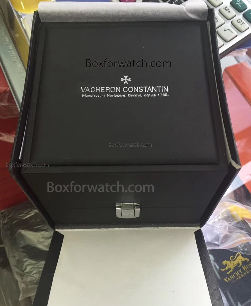 AAA Replica Vacheron Constantin White&Orange Inside Black Watch